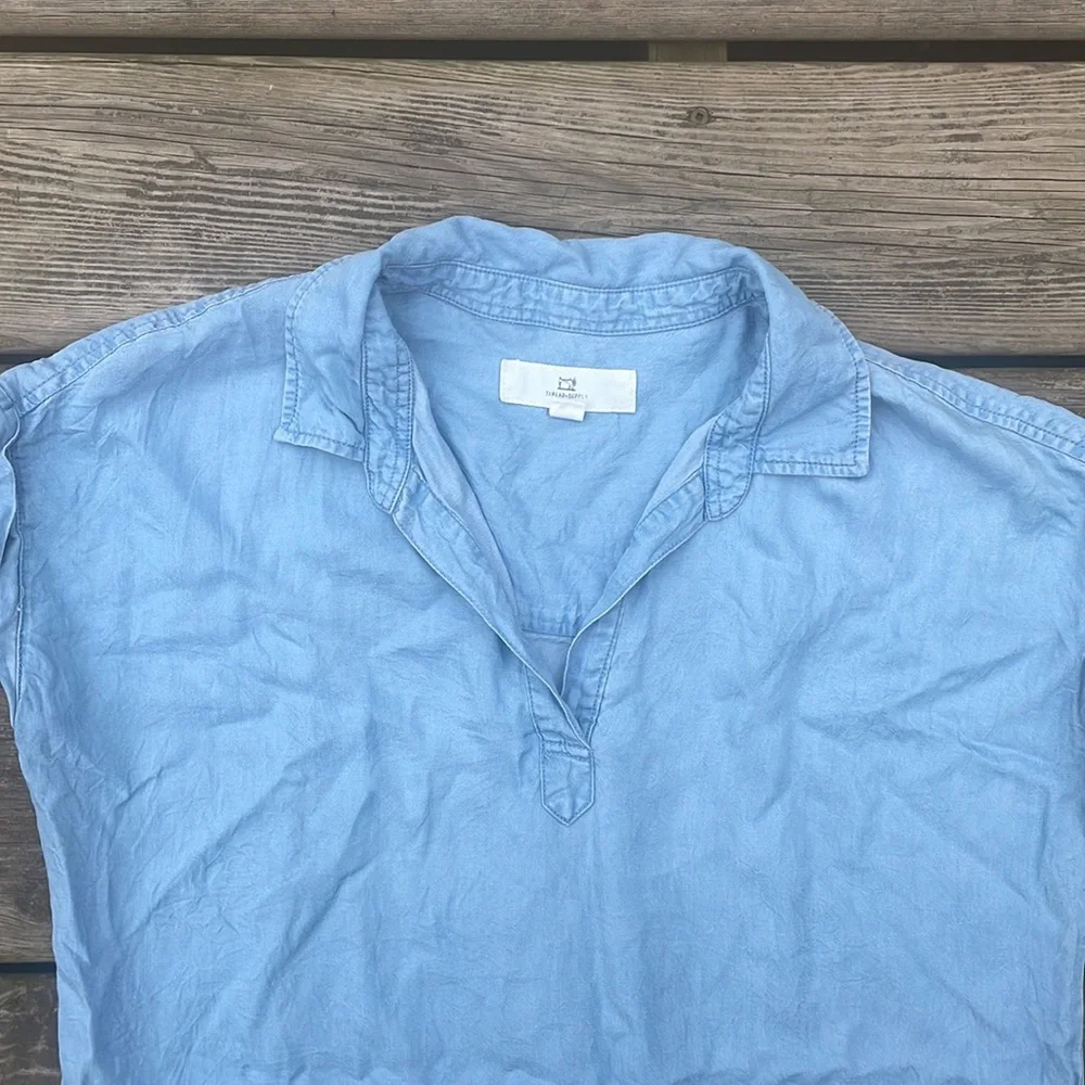 Thread & Supply  Denim Shirt Dress - Picture 6 of 8